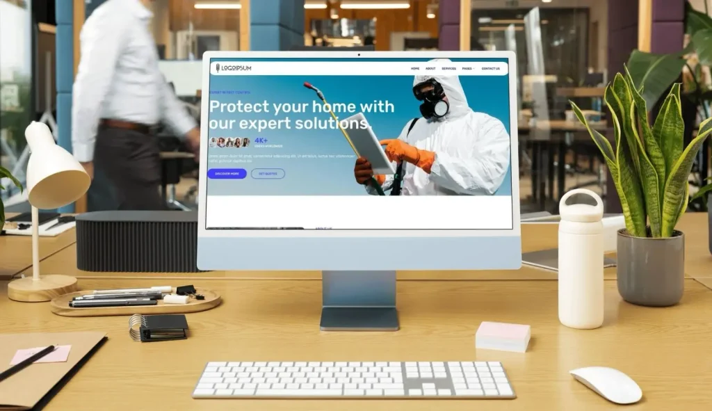 Website design for HVAC Companies.